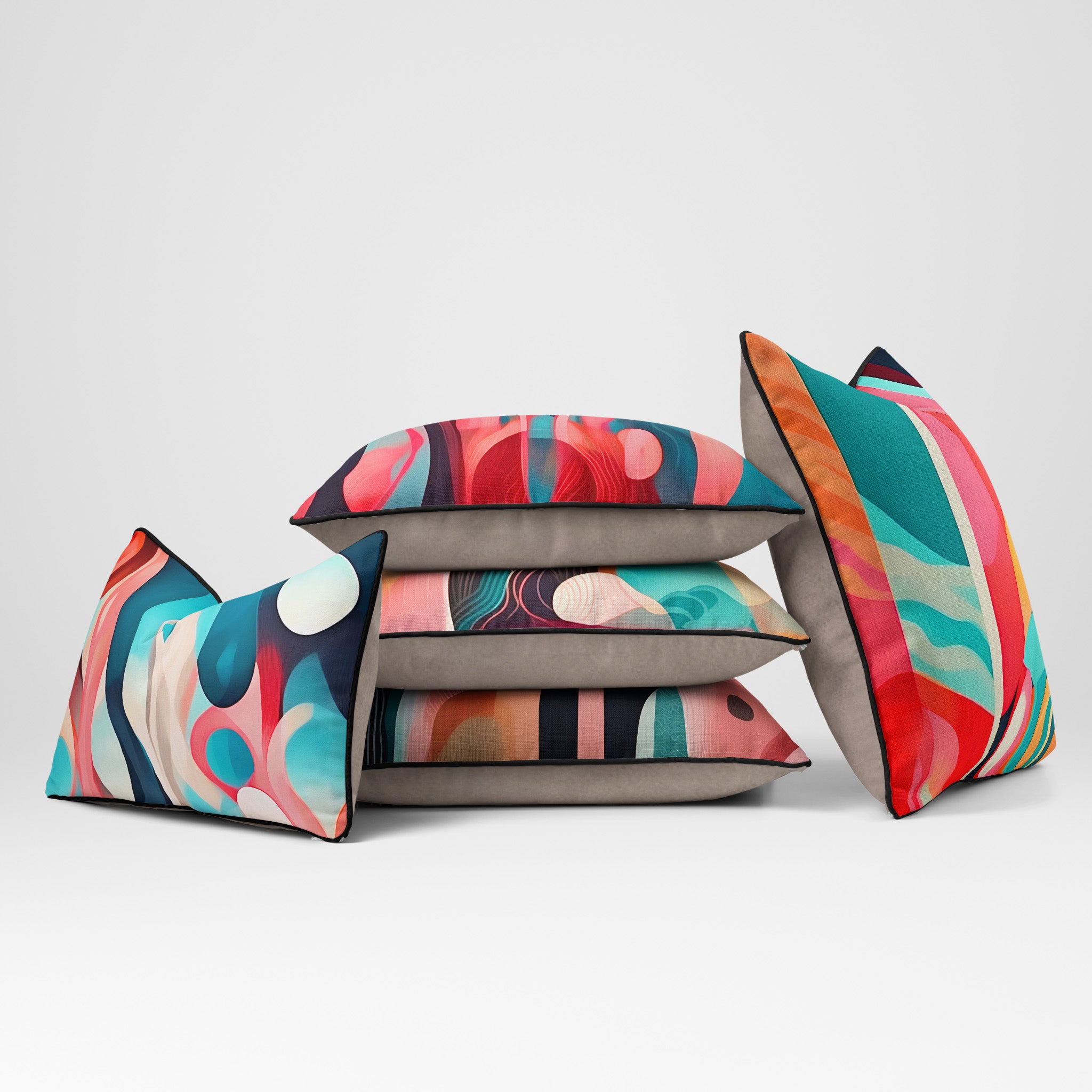 Petals Fusion  | Canvas Cushion