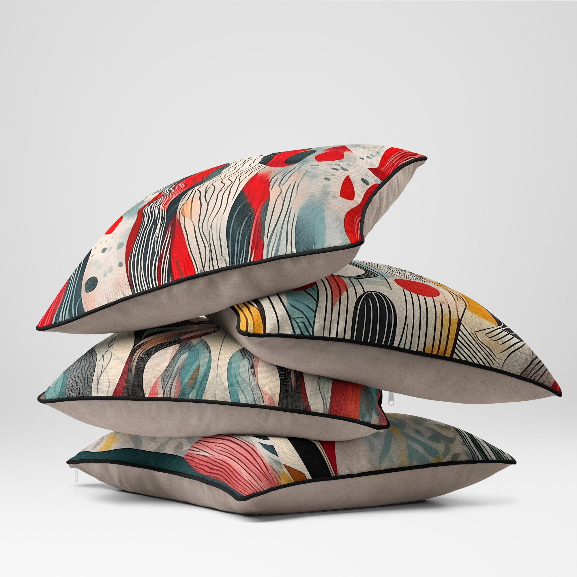 Bold Pop Splash | Canvas Cushion