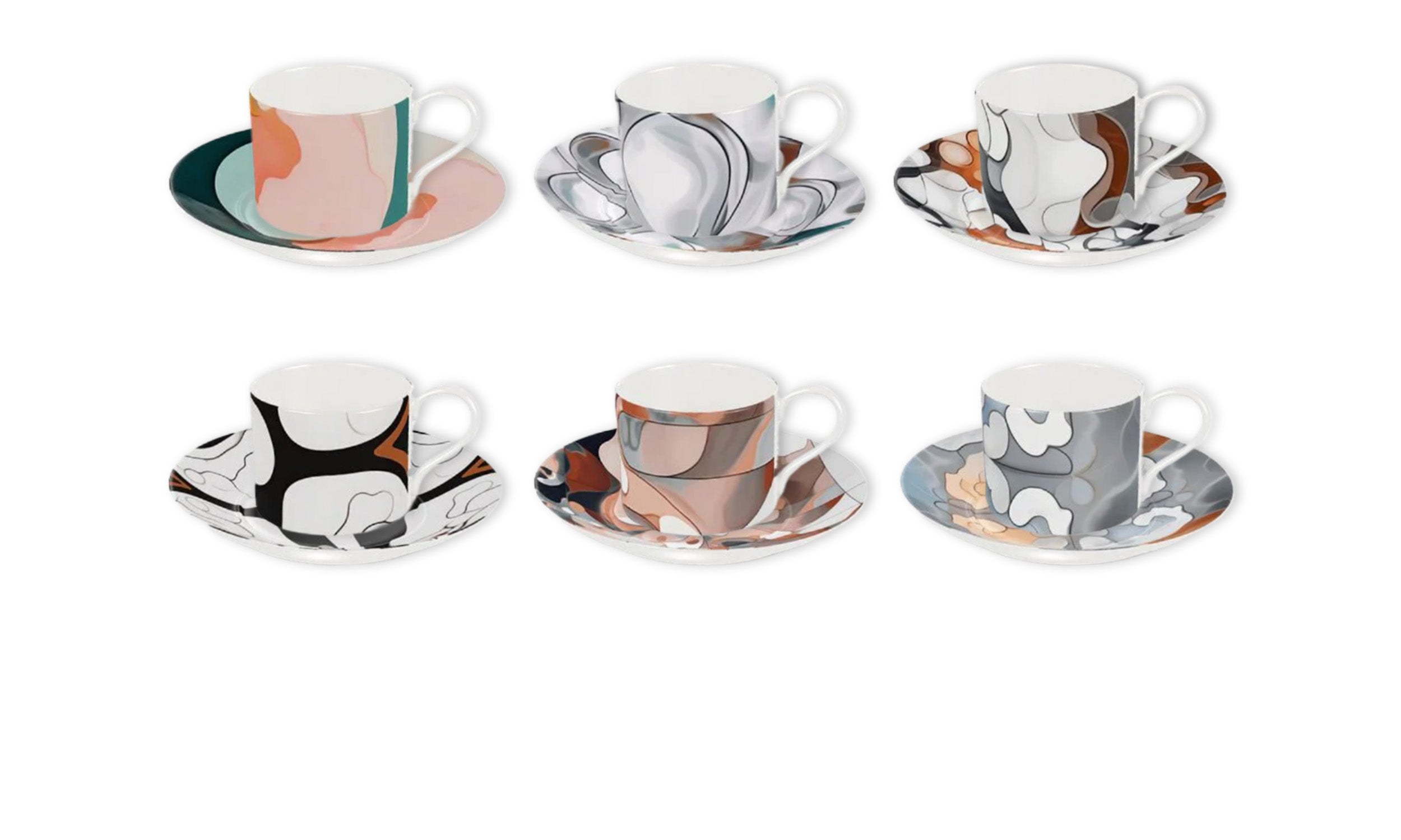 Vintage Charm | Bone China Tea Cup Set