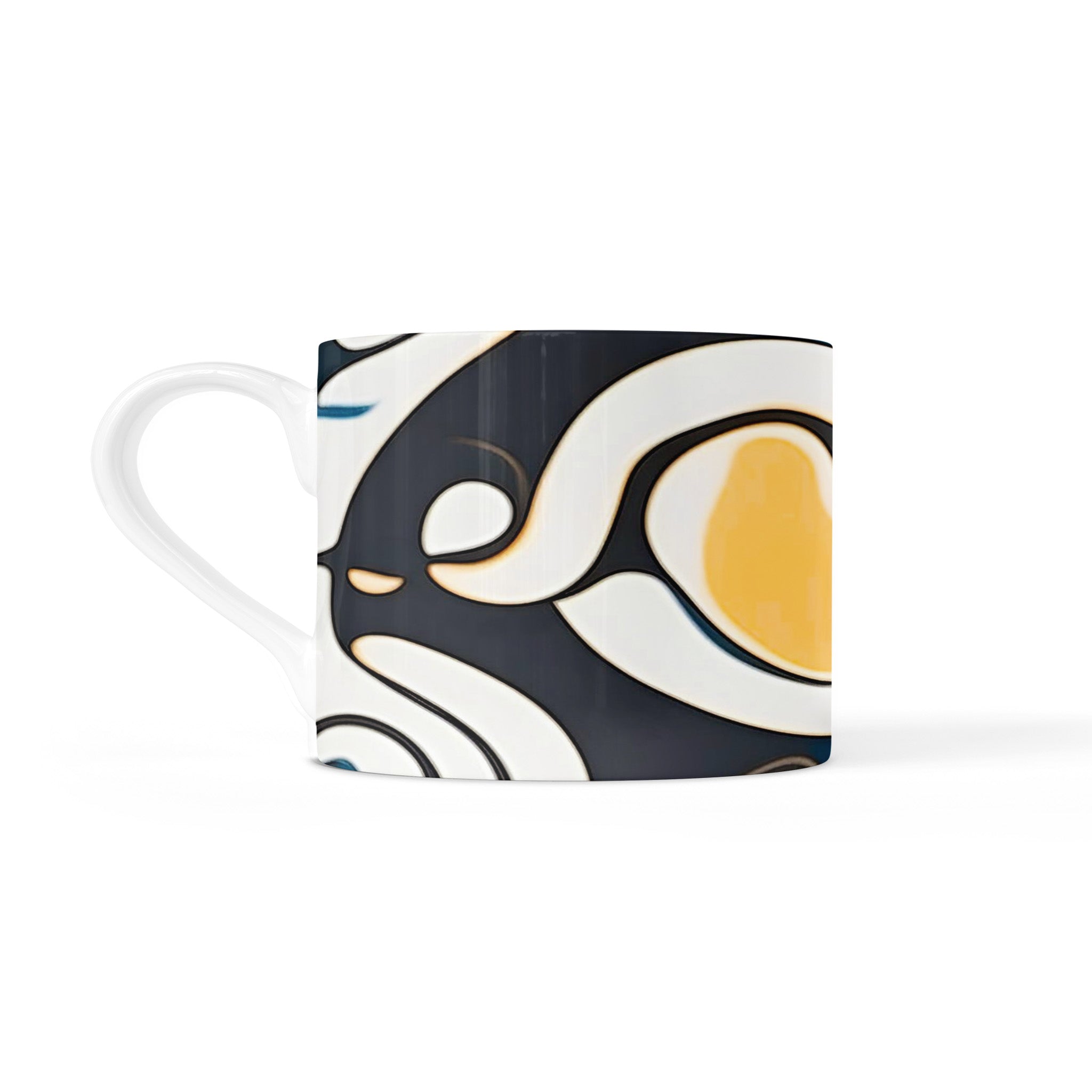 Modern Minimalist | Bone China Tea Cup Set