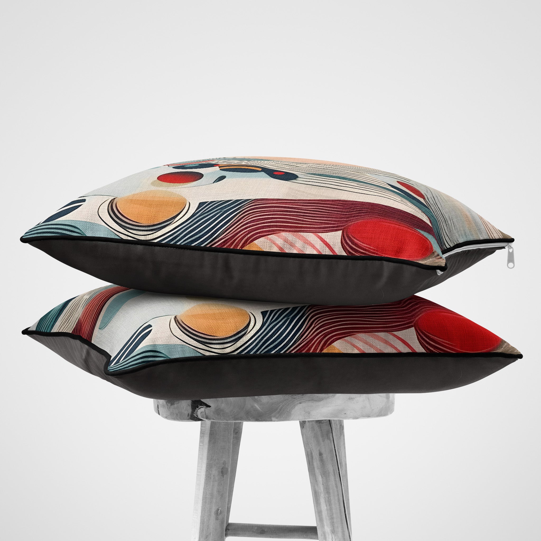 Funky Floral Fusion | Canvas Cushion