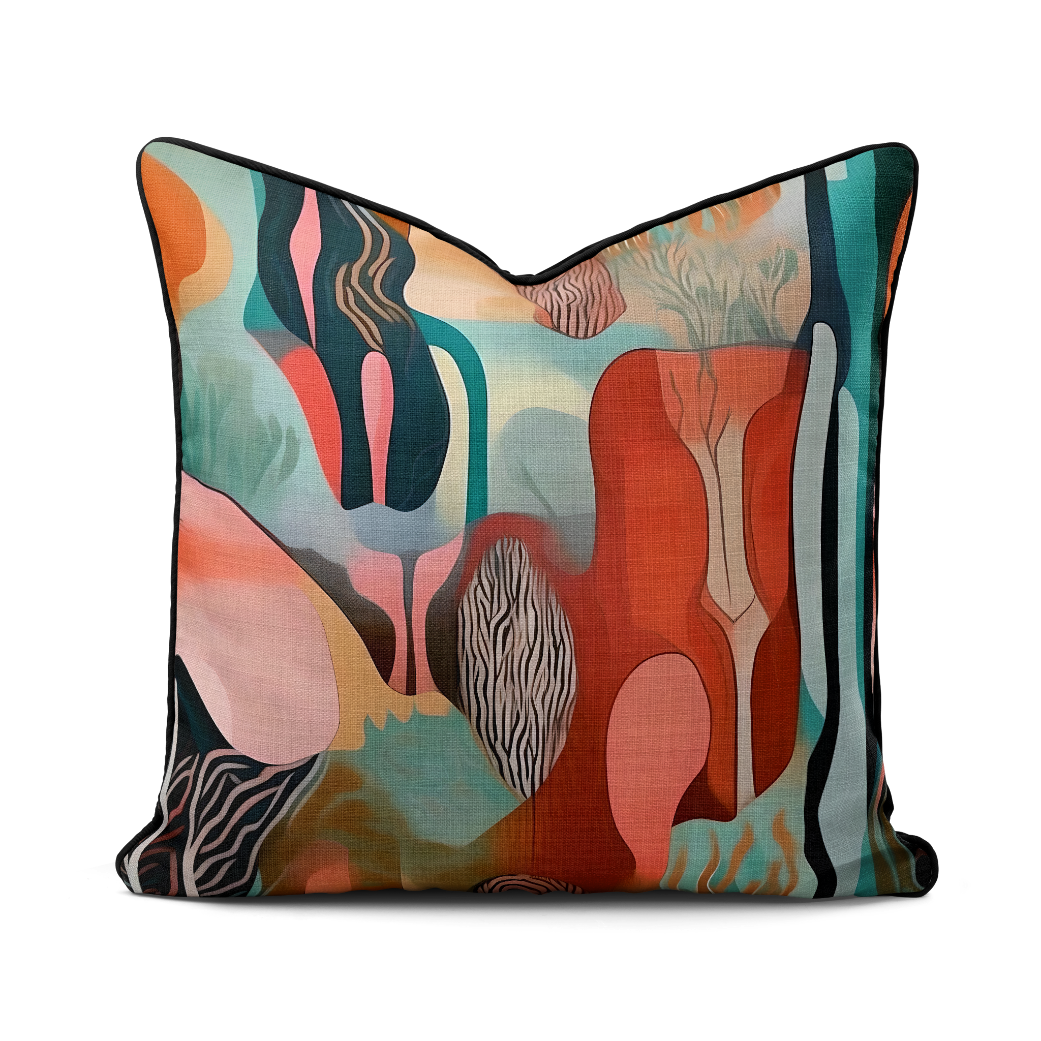 Chromatic Symphony | Canvas Cushion