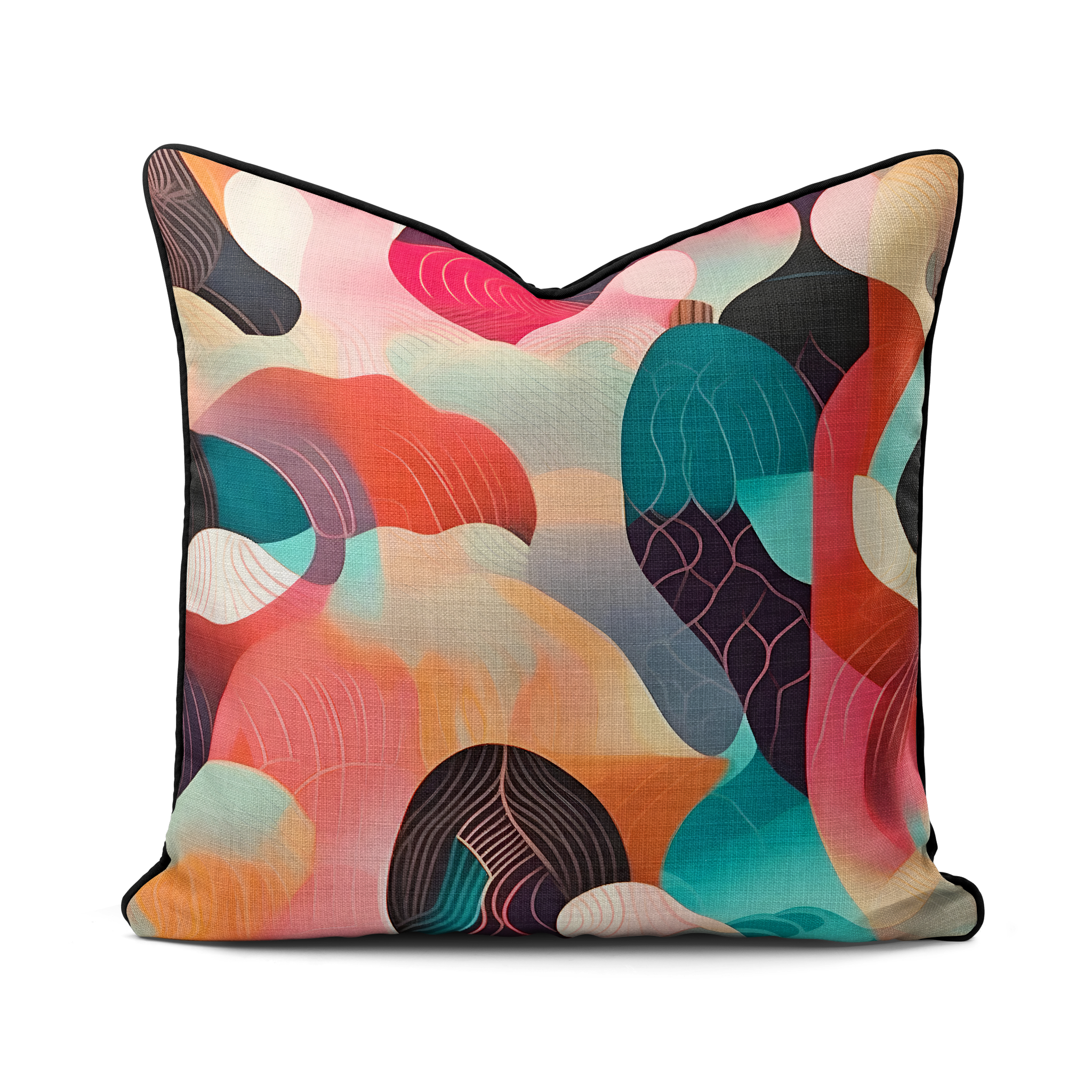 Petals Fusion  | Canvas Cushion