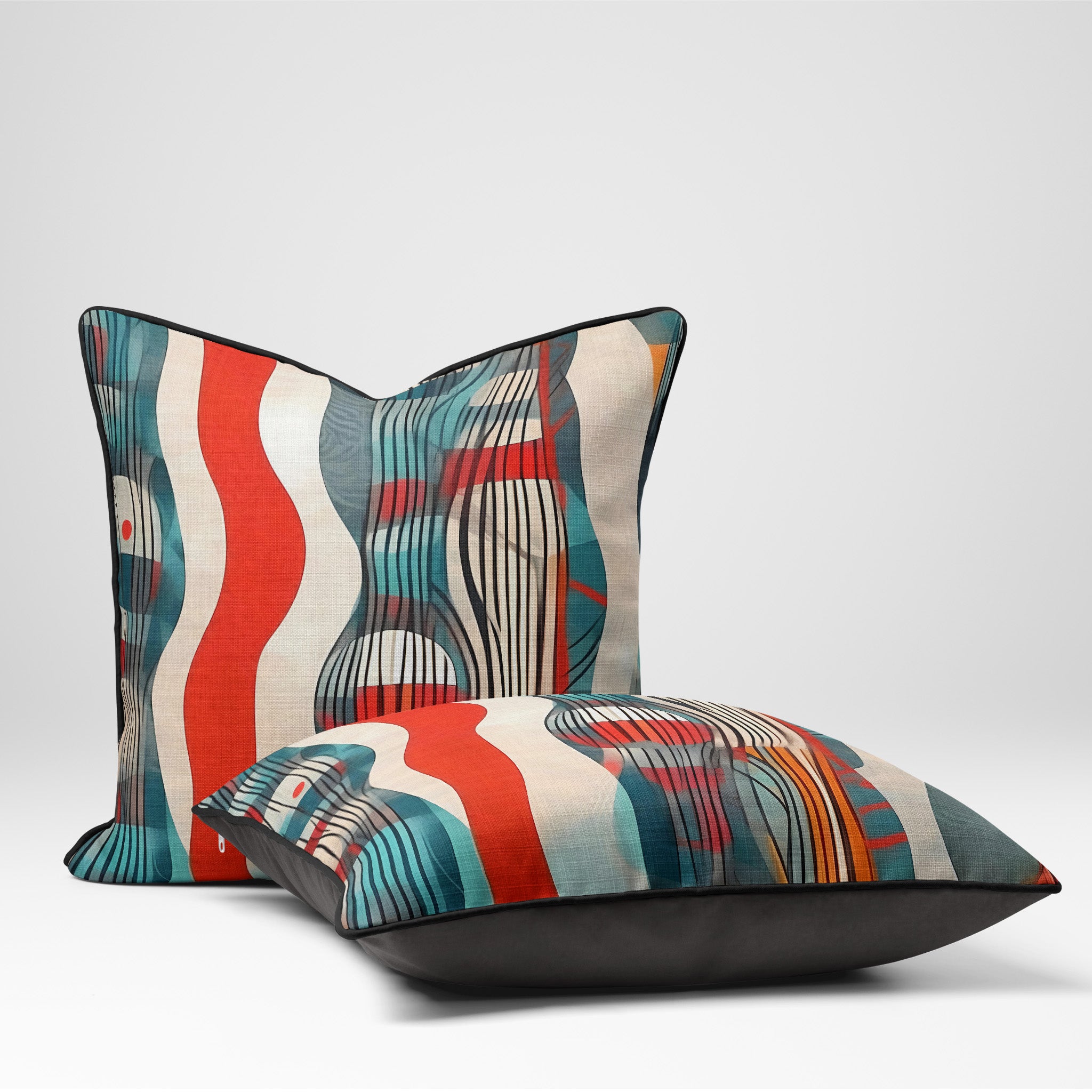 Vibrant Pop Kaleidoscope | Canvas Cushion