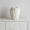Snow Strata Ceramic Vase