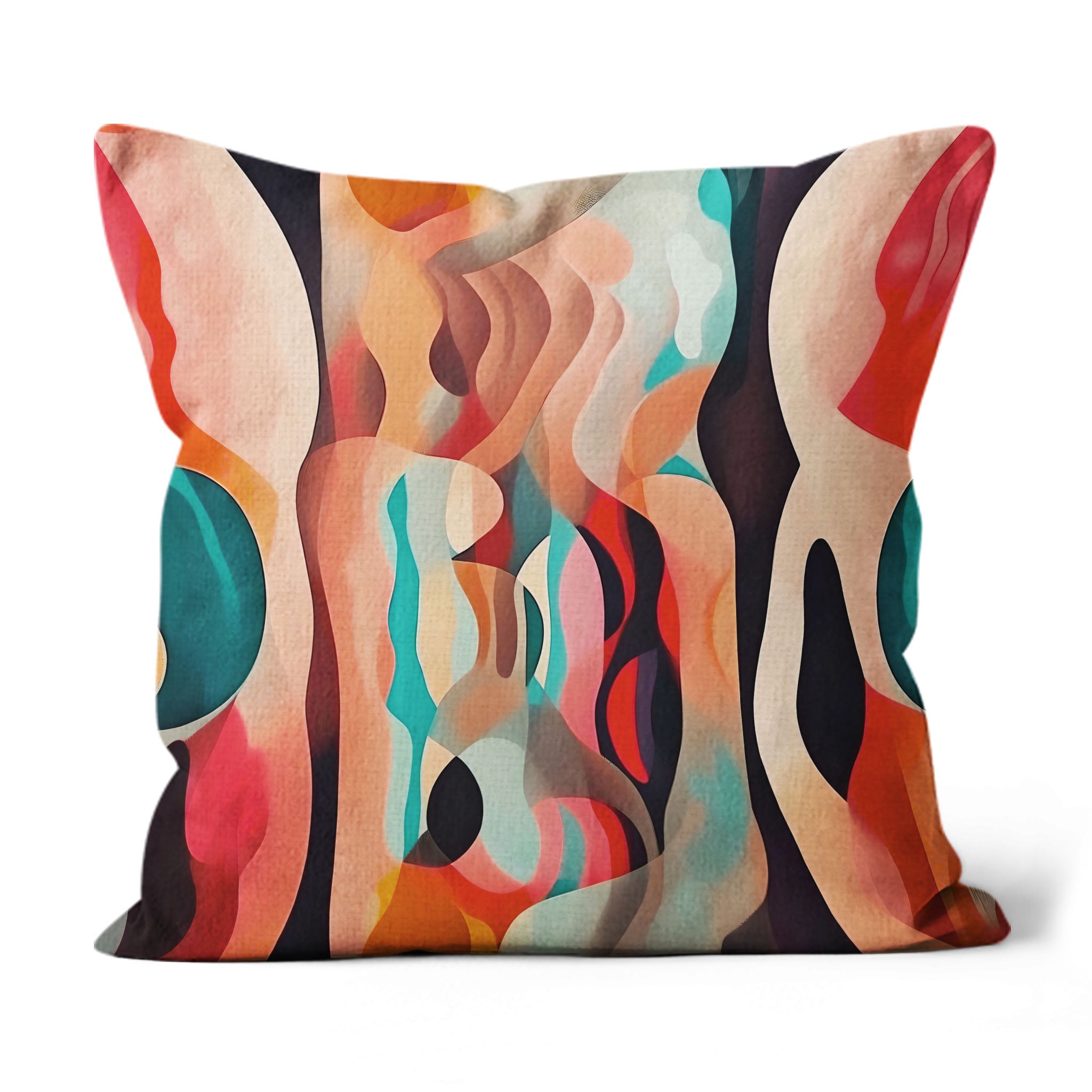 Artful Eden Cushion - Multi-Color