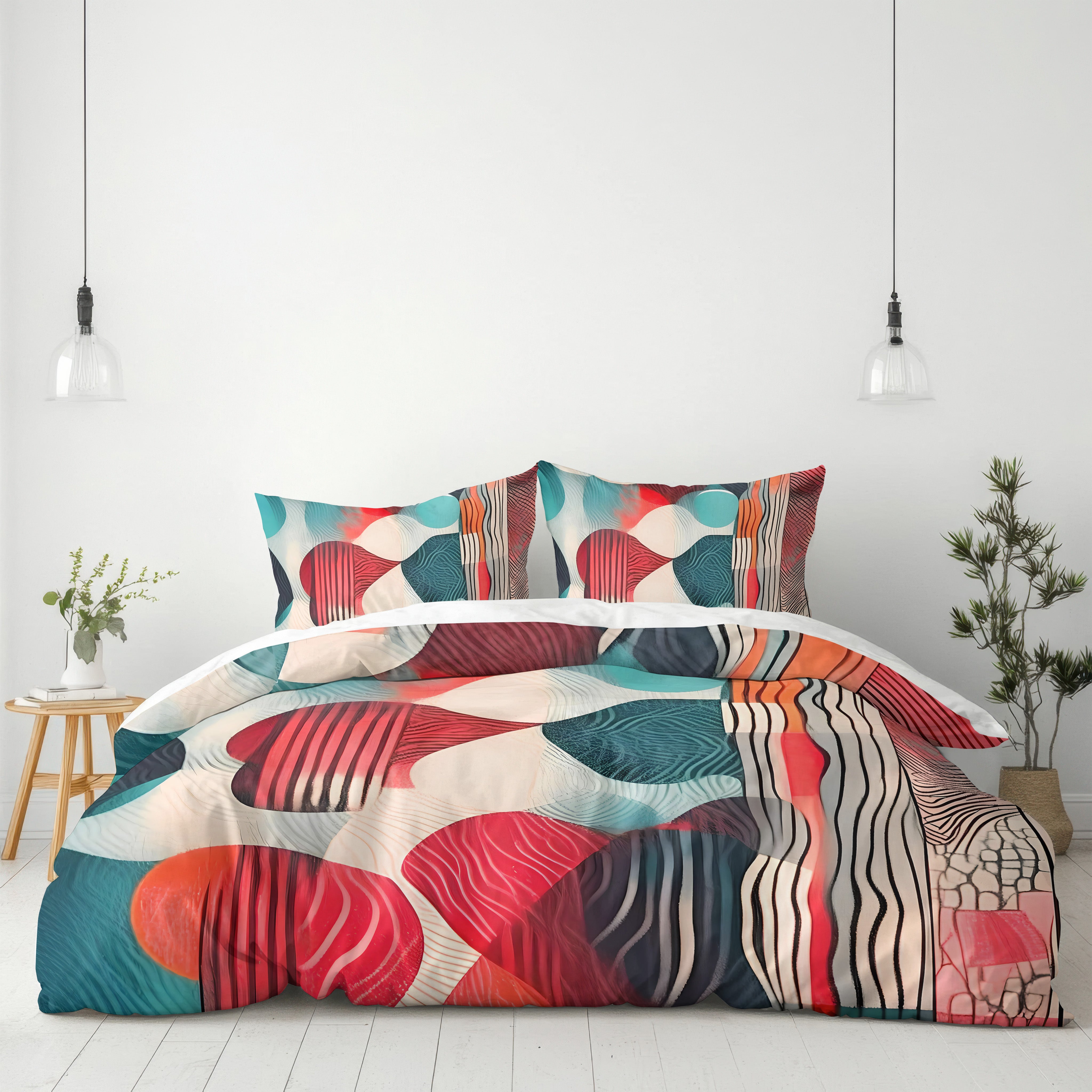 Groovy Grid | Luxe Duvet Set
