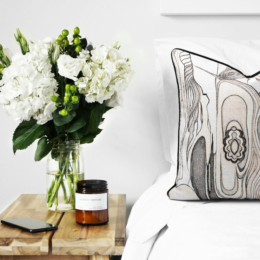 Soft Grain  | Canvas Cushion