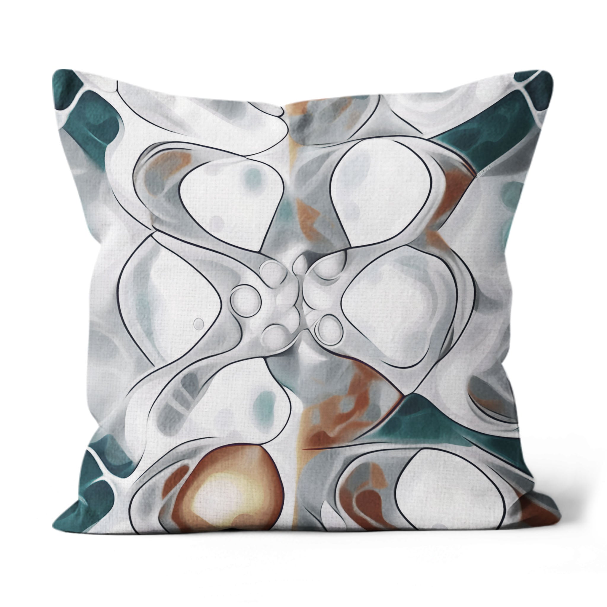 Whimsical Wonders: Green-Glamour Cushion